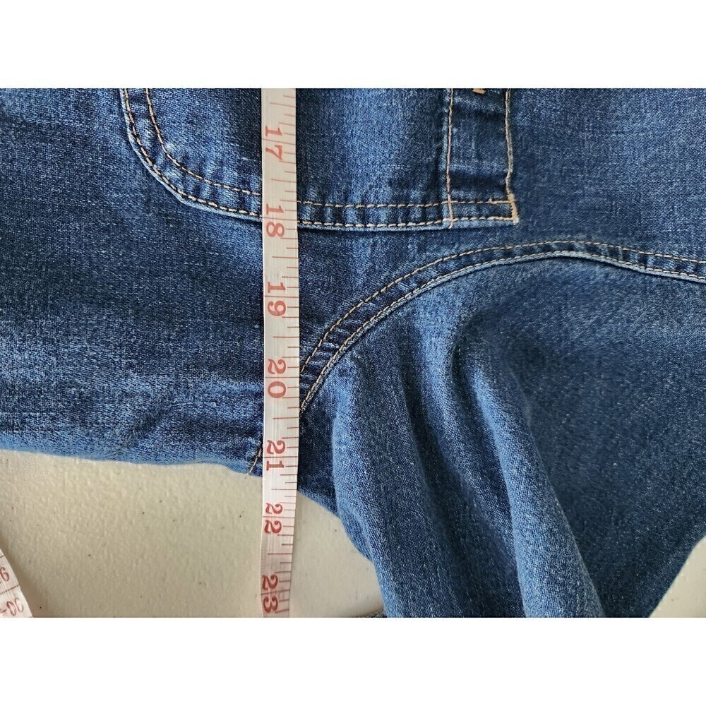 Calvin Klein Denim Shirt Dress Midi Length Long Sleeve Button Up sz 11 - Picture 7 of 10